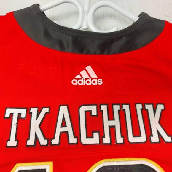 (N90192-1) Adidas Calgary Flames #19 Tkachuk Game Ready Jersey - Picture 3 of 8